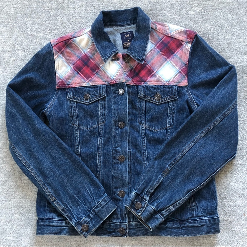 Gap + Pendleton Collab Denim / Jean Jacket